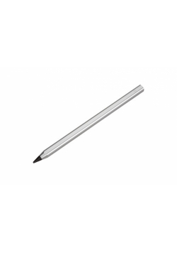 Ołówek wieczny kwadratowy srebrny 4P
