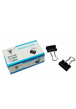 Spinacz clip 15mm 12szt