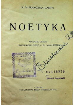 Noetyka 1900 r.