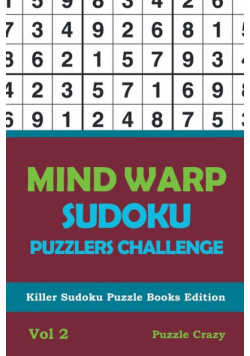 Mind Warp Sudoku Puzzlers Challenge Vol 2