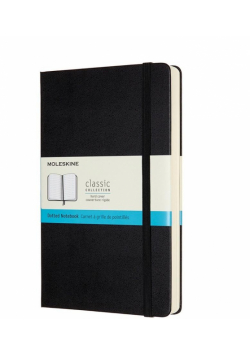 Notes Classic 13x21 tw. kropki czarny MOLESKINE