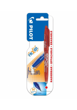Pióro kulk. FriXion czerwony 0.7 + wkłady PILOT