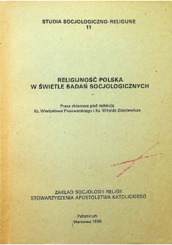 Religijność Polska w świetle badań socjologicznych