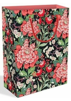 Torebka ozdobna duża Peony & Prunus