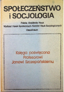 Społeczeństwo i socjologia