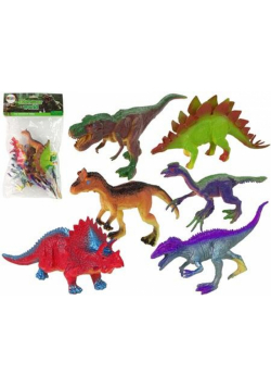 Figurki dinozaurów 6 sztuk