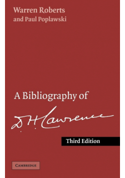 A Bibliography of D. H. Lawrence