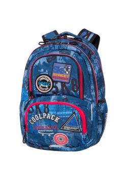 Plecak szkolny Spiner Termic Badges Blue
