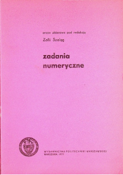 Zadania numeryczne