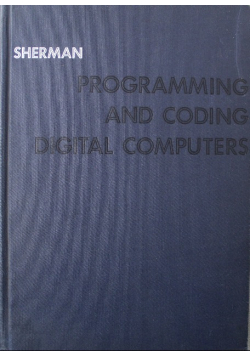 Programming and Coding Digital Computers