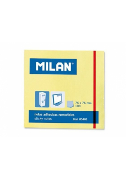 Karteczki samoprzylepne 76x76/100K MILAN