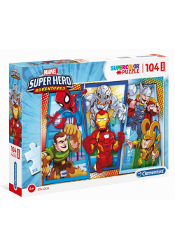 Puzzle 104 Super Kolor Superhero maxi