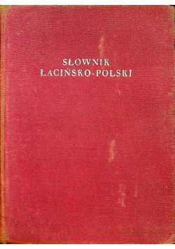Słownik łacińsko polski
