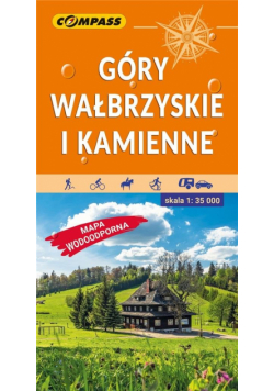 Mapa - Góry Wałbrzyskie i kamienne 1:35 000