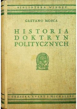 Historia doktryn politycznych 1938 r