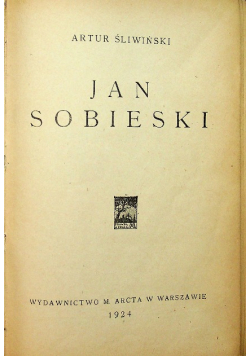 Jan Sobieski 1924 r.