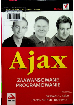 Ajax Zaawansowane programowanie