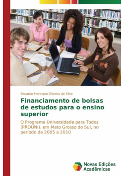 Financiamento de bolsas de estudos para o ensino superior