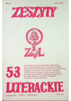Zeszyty literackie 53 nr 1 / 1996