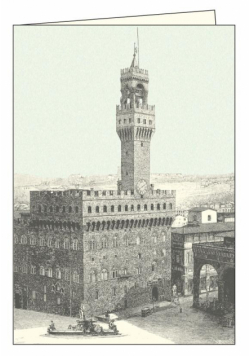 Karnet z kopertą ITW 008 Firenze Piazza Signoria