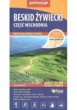Mapa turystyczna - Beskid żywiecki 1:25 000