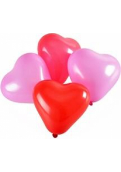 Balony mini serca 16cm 8szt