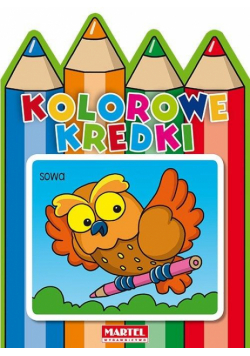 Kolorowe kredki - Sowa