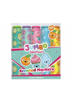 Pachnące eko flamastry - Jumbo Smarker 5 kolorów