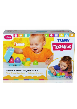 Jajeczka z dźwiękami TOMY