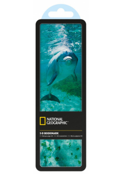 National Geographic Zakładka 3D Delfin