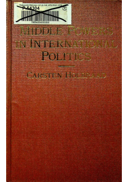 Middle powers in internationals politics