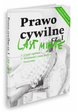 Last Minute. Prawo cywilne cz.1 01.09.2020