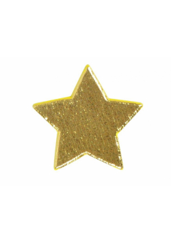 Gwiazda złota samoprzylepna 2,5cm 24szt