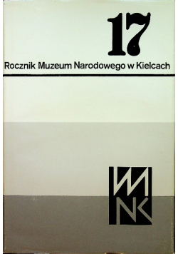 Rocznik Muzeum Świętokrzyskiego Tom 17