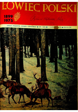 Łowiec polski nr 1 do 24 1975 /  1976