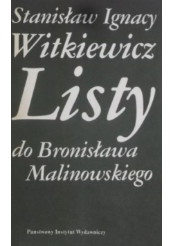 Listy do Bronisława Malinowskiego