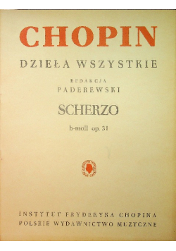 Chopin Dzieła wszystkie V Scherza