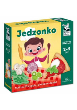 Jedzonko Układanka kreatywna 2-5 lat