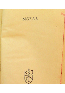 Mszał