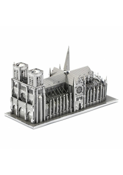 Puzzle Metalowe 3D - Katedra Notre Dame