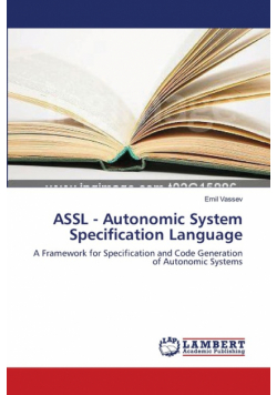 ASSL - Autonomic System Specification Language
