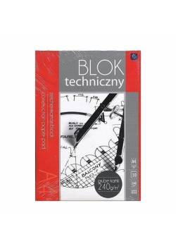Blok techniczny A3/10K Premium 240g (10szt)