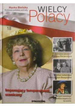 Wielcy Polacy tom 18 Hanka Bielicka