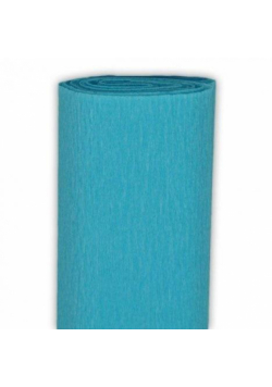 Krepina premium 114 200x50cm turkusowa