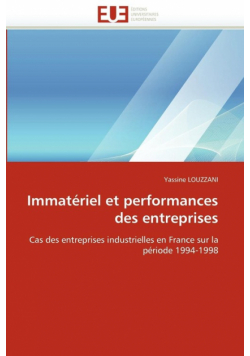 Immatériel et performances des entreprises