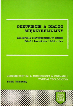 Odkupienie a dialog międzyreligijny