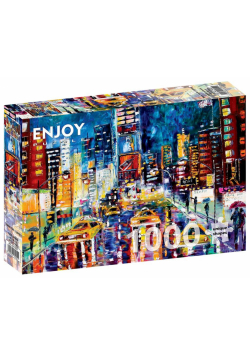 Puzzle 1000 Światła Nowego Jorku/USA