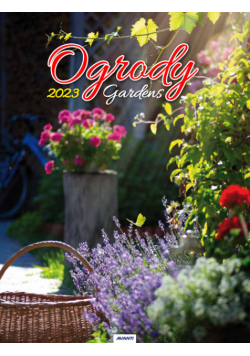 Kalendarz 2023 na spirali Ogrody KSMS10