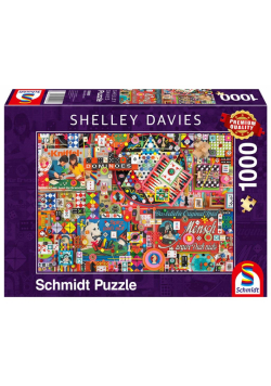 Puzzle PQ 1000 Shelley Davies Gry planszowe retro