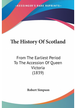 The History Of Scotland
